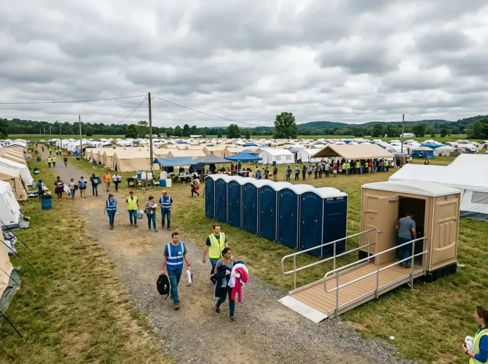 disaster-relief-camp-restrooms-010 — frequently asked questions, Dumpster & Portable Bathrooms Rental in Pepperdine Universi…